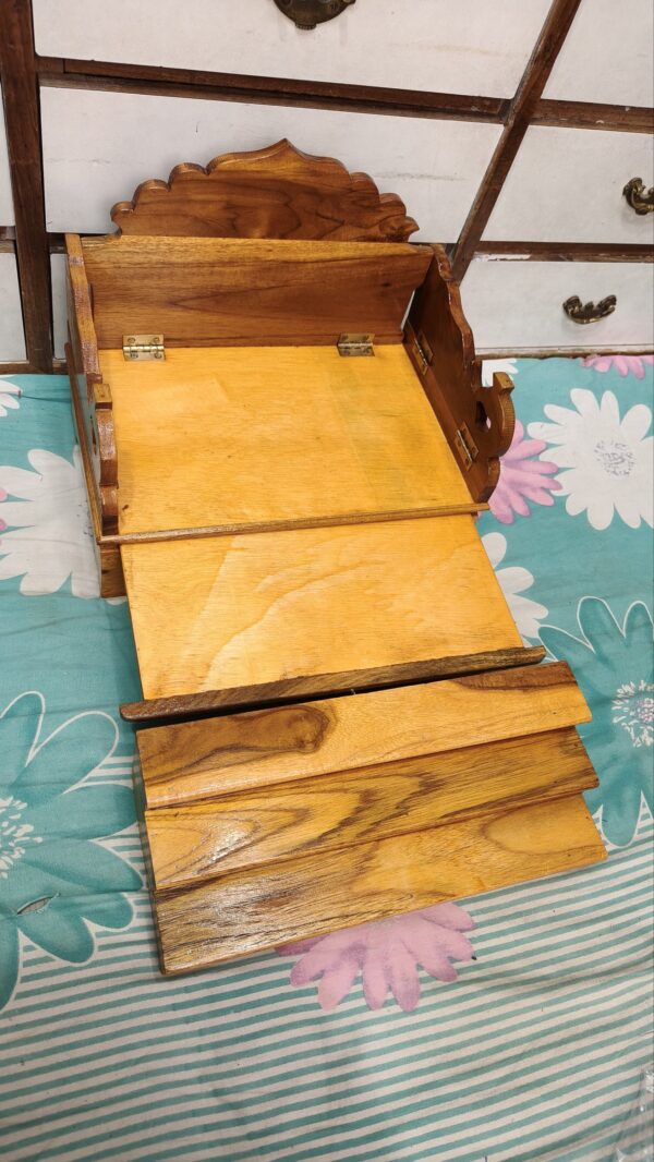 wooden sinhasan - Image 3