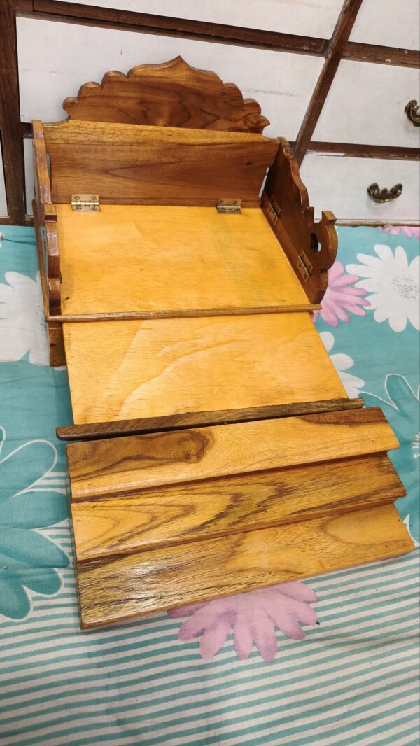 wooden sinhasan - Image 4